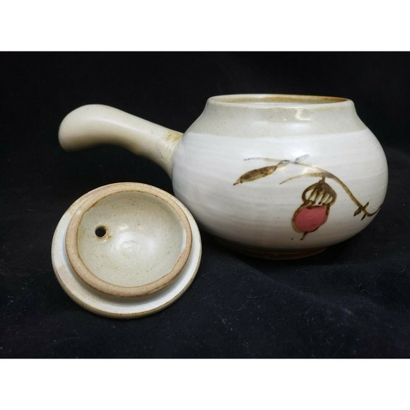 Japanese Kyusu Tea Set with Teapot, 5 Cups, Spouted Bowl, Small Dish - Picture 3 of 14